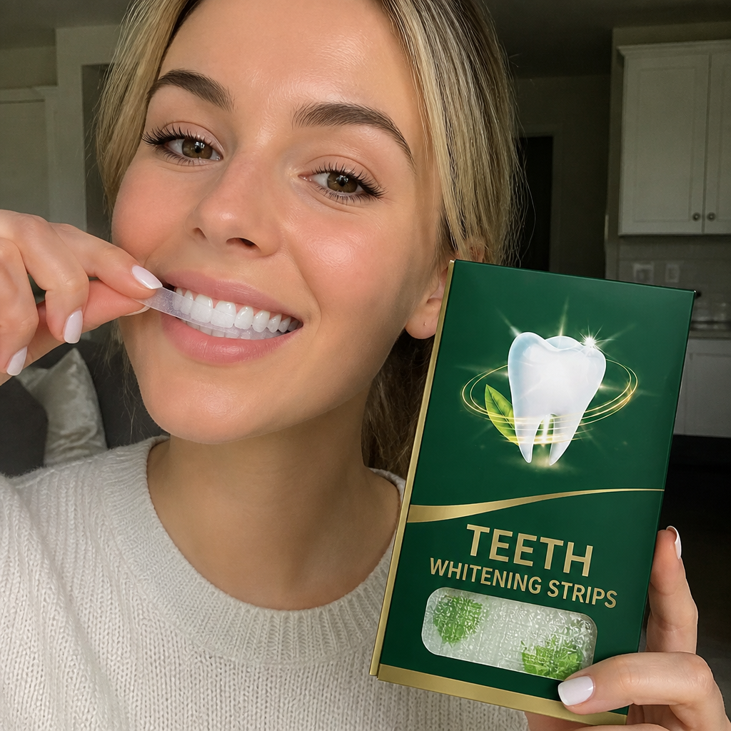 Teeth Whitening Strips – Gentle Brightening For A Fresh Smile