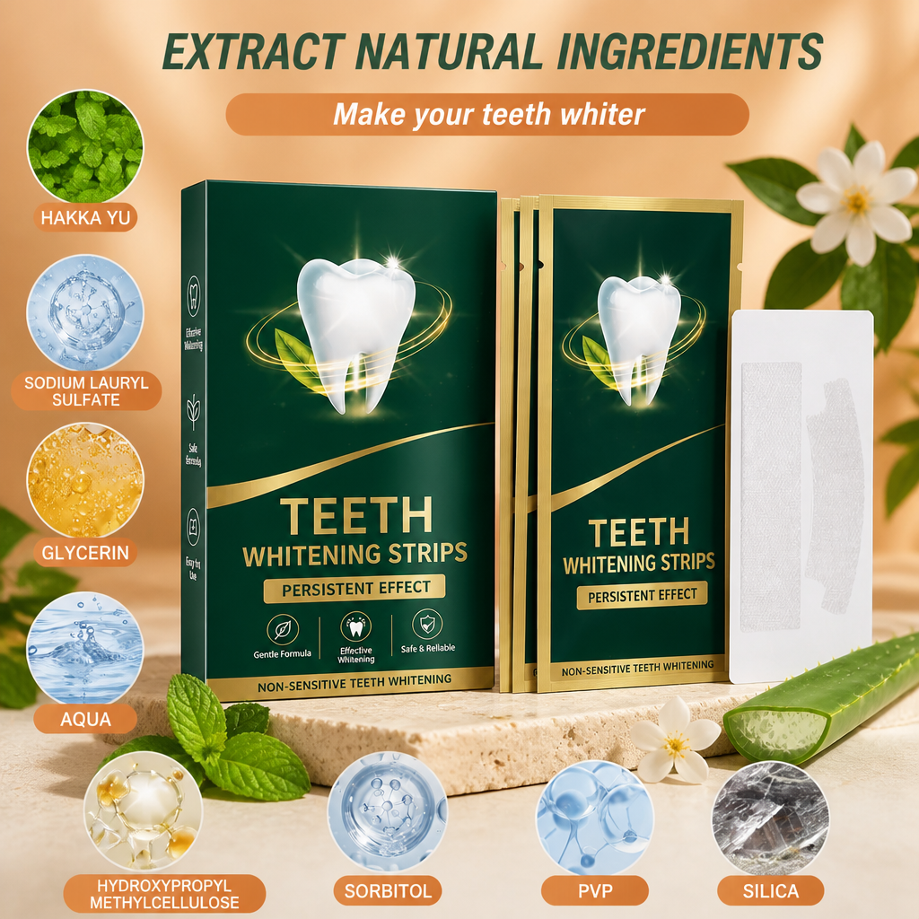 Teeth Whitening Strips – Gentle Brightening For A Fresh Smile
