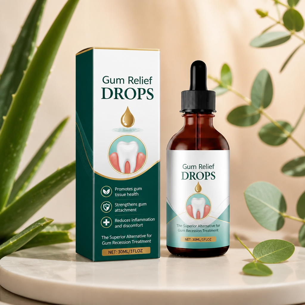 Gum Care Drops – Gentle Oral Care Formula for Freshness & Comfort