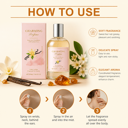 Elegant Vanilla Amber Perfume – Warm Fragrance For Everyday Sophistication