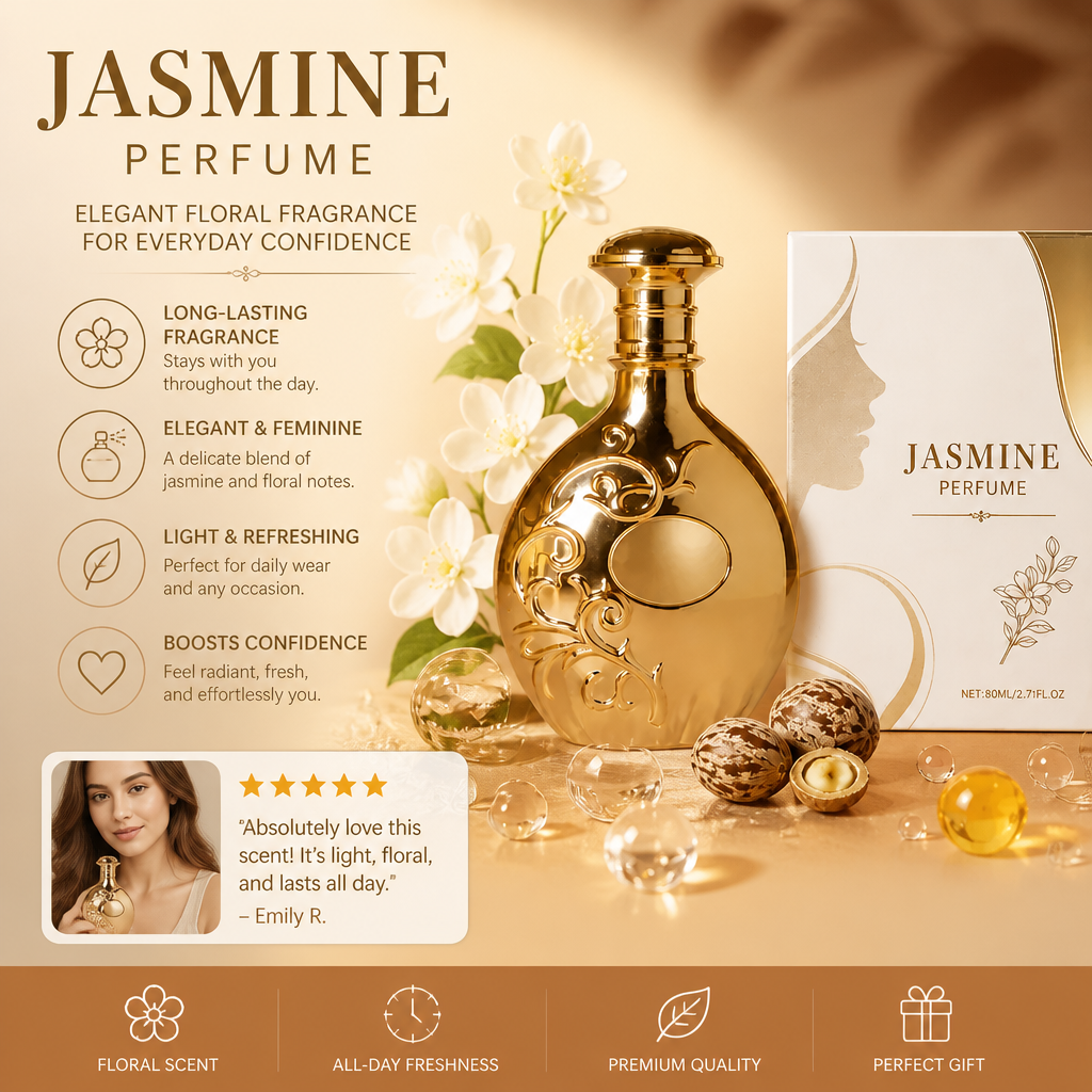 Jasmine Perfume – Elegant Floral Fragrance For Everyday Confidence