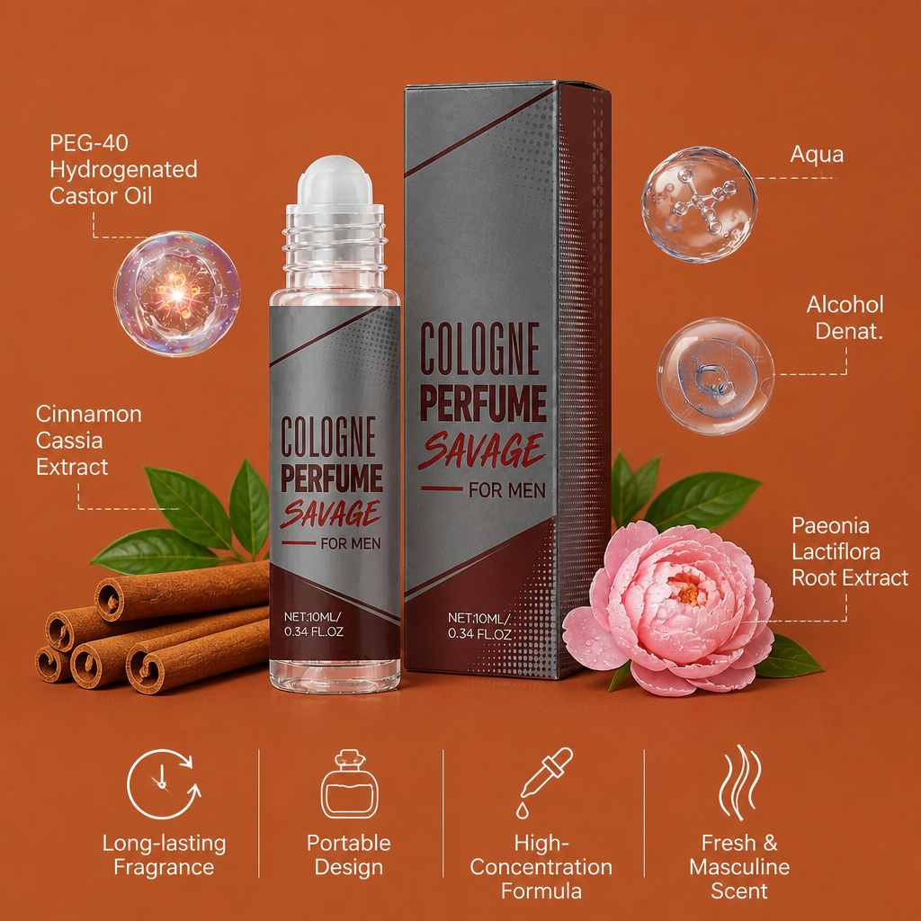 Roll-On Cologne Perfume – Fresh Scent For Everyday Confidence