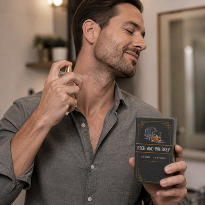 Rich Whiskey Homme Perfume – Warm Woody Fragrance With Lasting Elegance