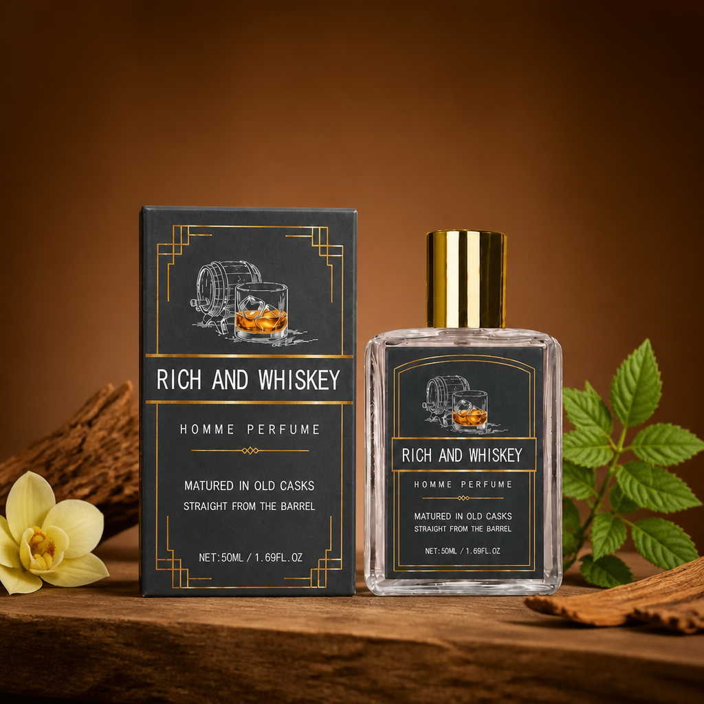 Rich Whiskey Homme Perfume – Warm Woody Fragrance With Lasting Elegance