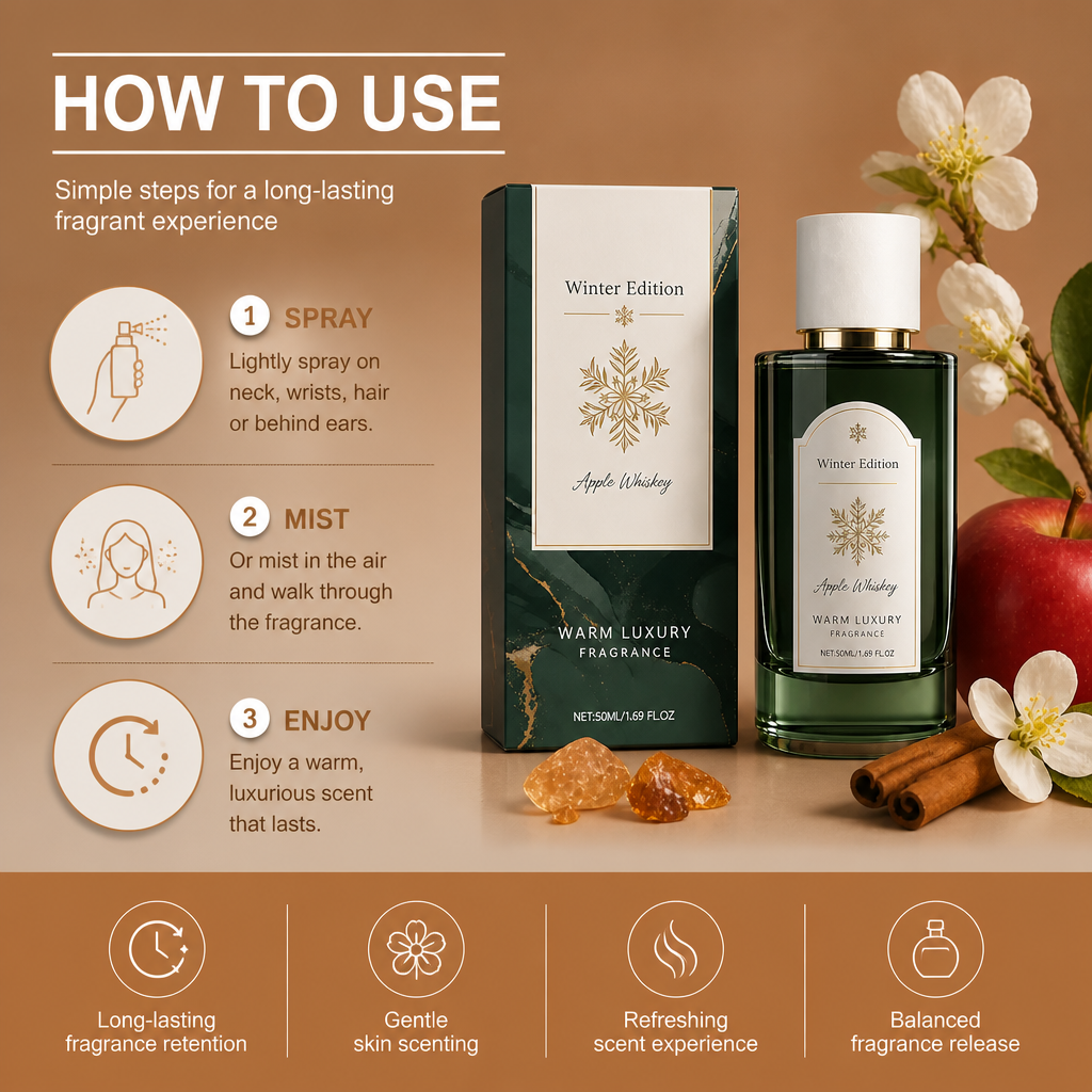 Warm Luxury Fragrance Mist – Long-Lasting Elegant Scent For Everyday Wear