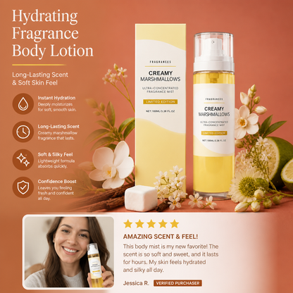 Hydrating Fragrance Body Lotion – Long-Lasting Scent & Soft Skin Feel
