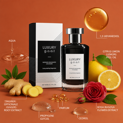 Citrus Ginger Fragrance Cologne – Fresh Long-Lasting Scent For Everyday Wear