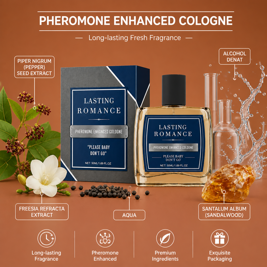 Pheromone-Enhanced Cologne – Long-Lasting Fresh Fragrance
