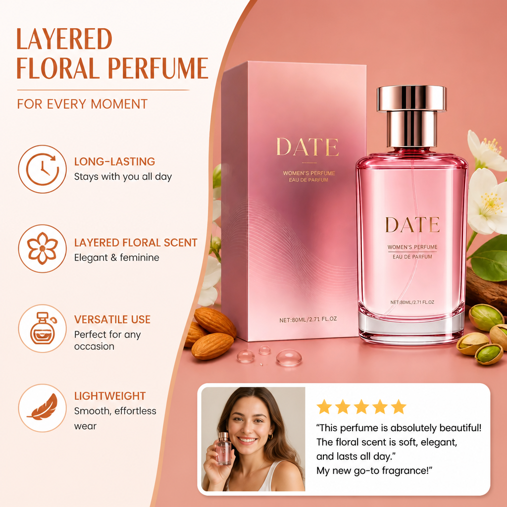 Layered Floral Perfume – Long-Lasting Everyday Fragrance