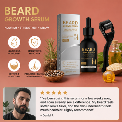 Nourishing Beard Oil Kit – Softens And Defines Facial Hair