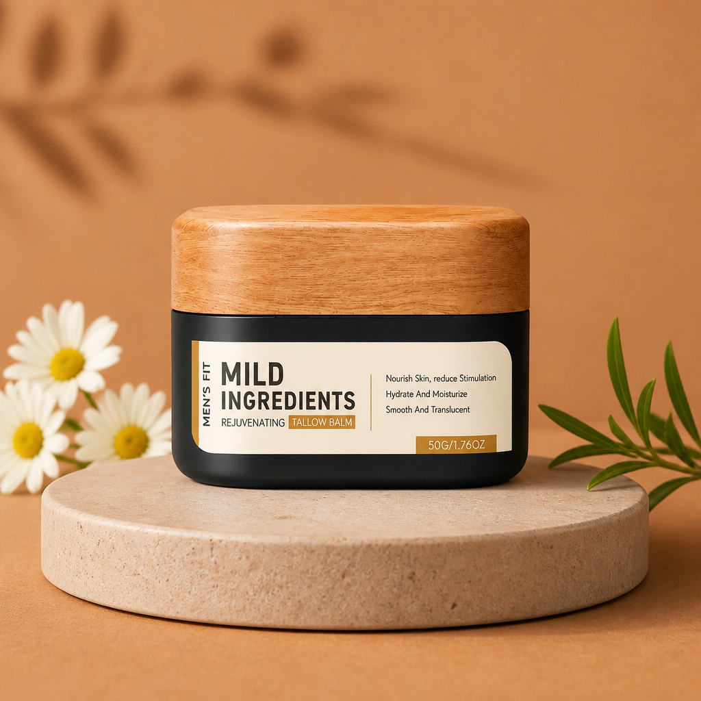 Men’s Hydrating Tallow Face Balm – Nourishing Daily Skin Care