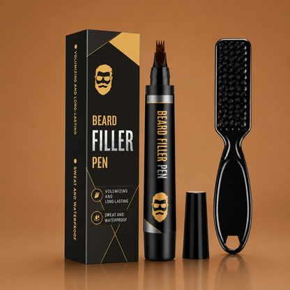 Precision Beard Filler Pen – Natural-Looking Coverage For Fuller Beard Styles