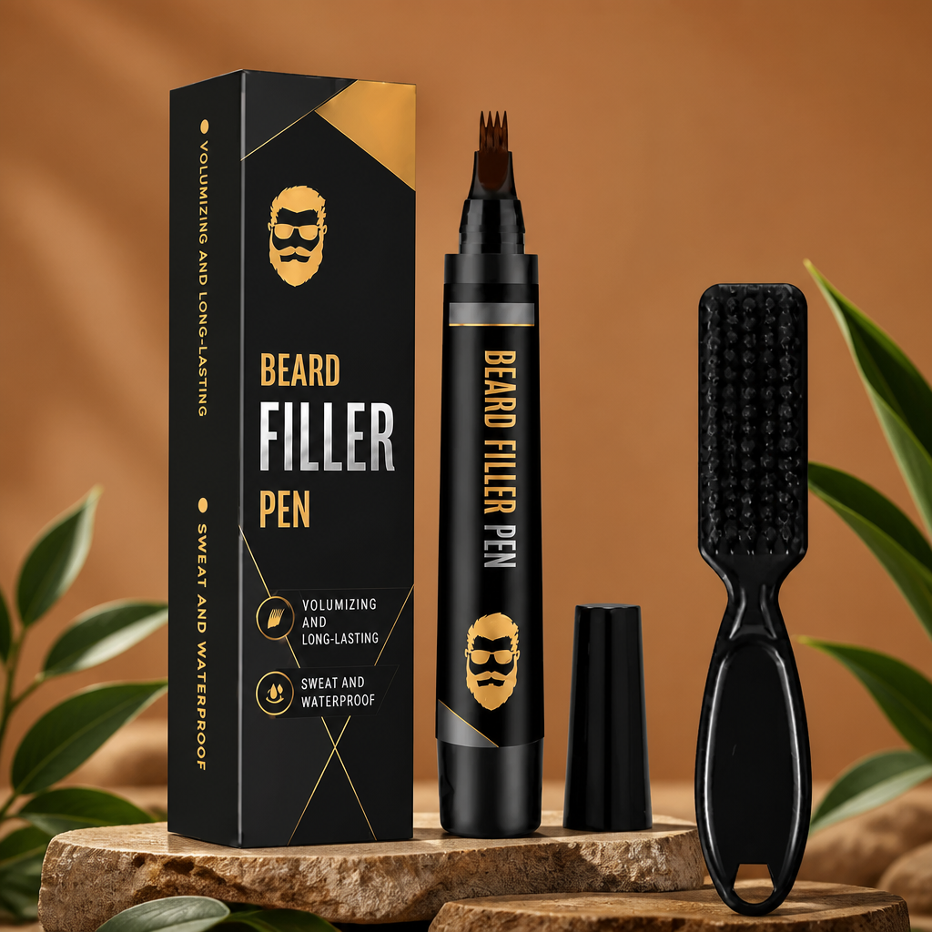 Precision Beard Filler Pen – Natural-Looking Coverage For Fuller Beard Styles