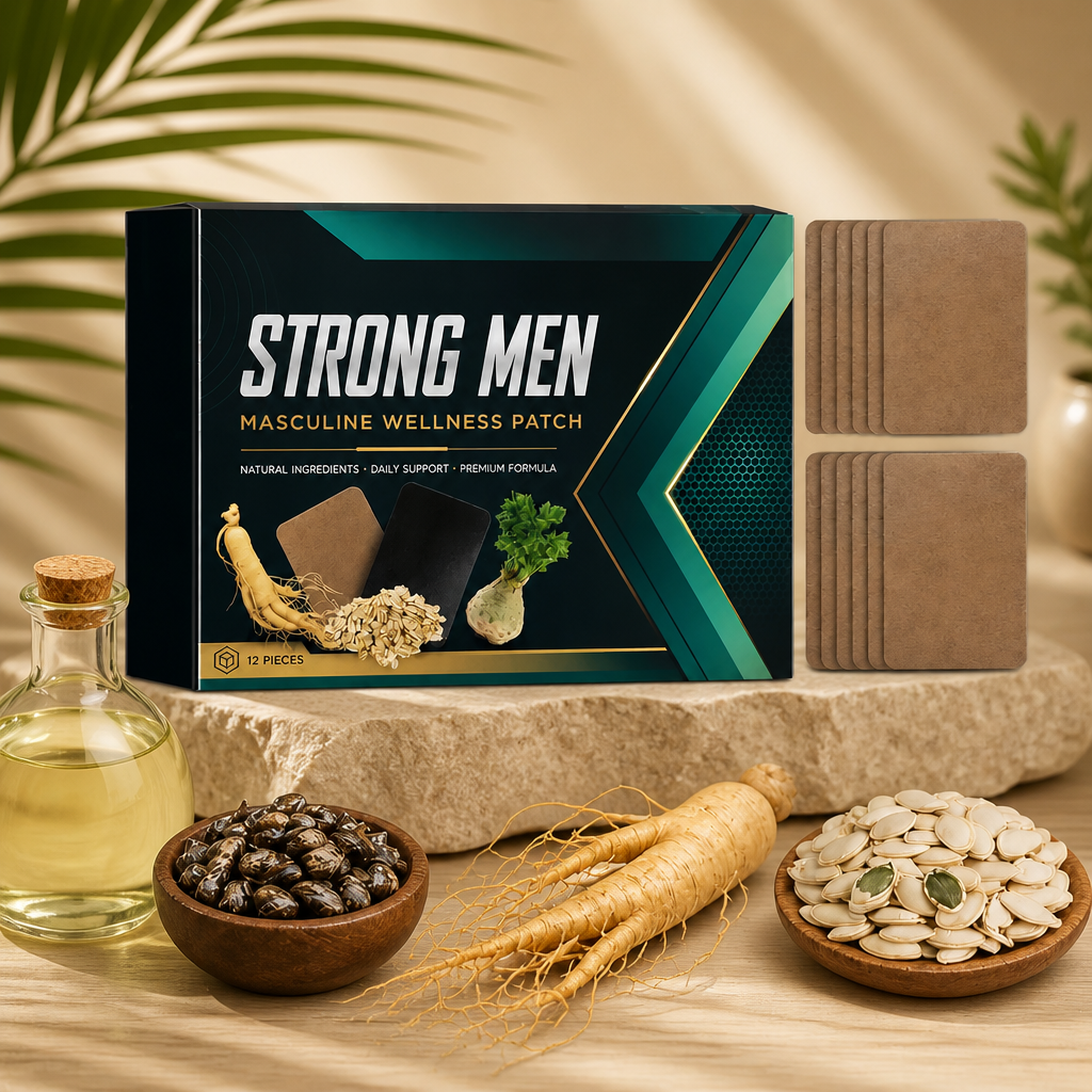 Men's Wellness Patch – Botanical Support For Daily Vitality
