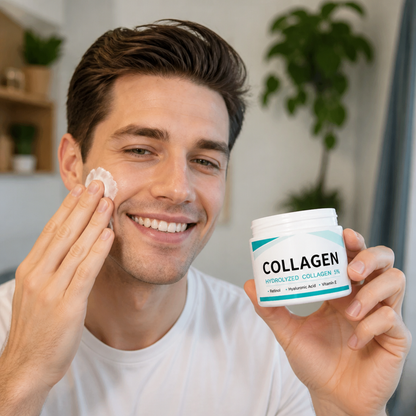 Hydrolyzed Collagen Cream – Helps Improve Skin Firmness & Hydration