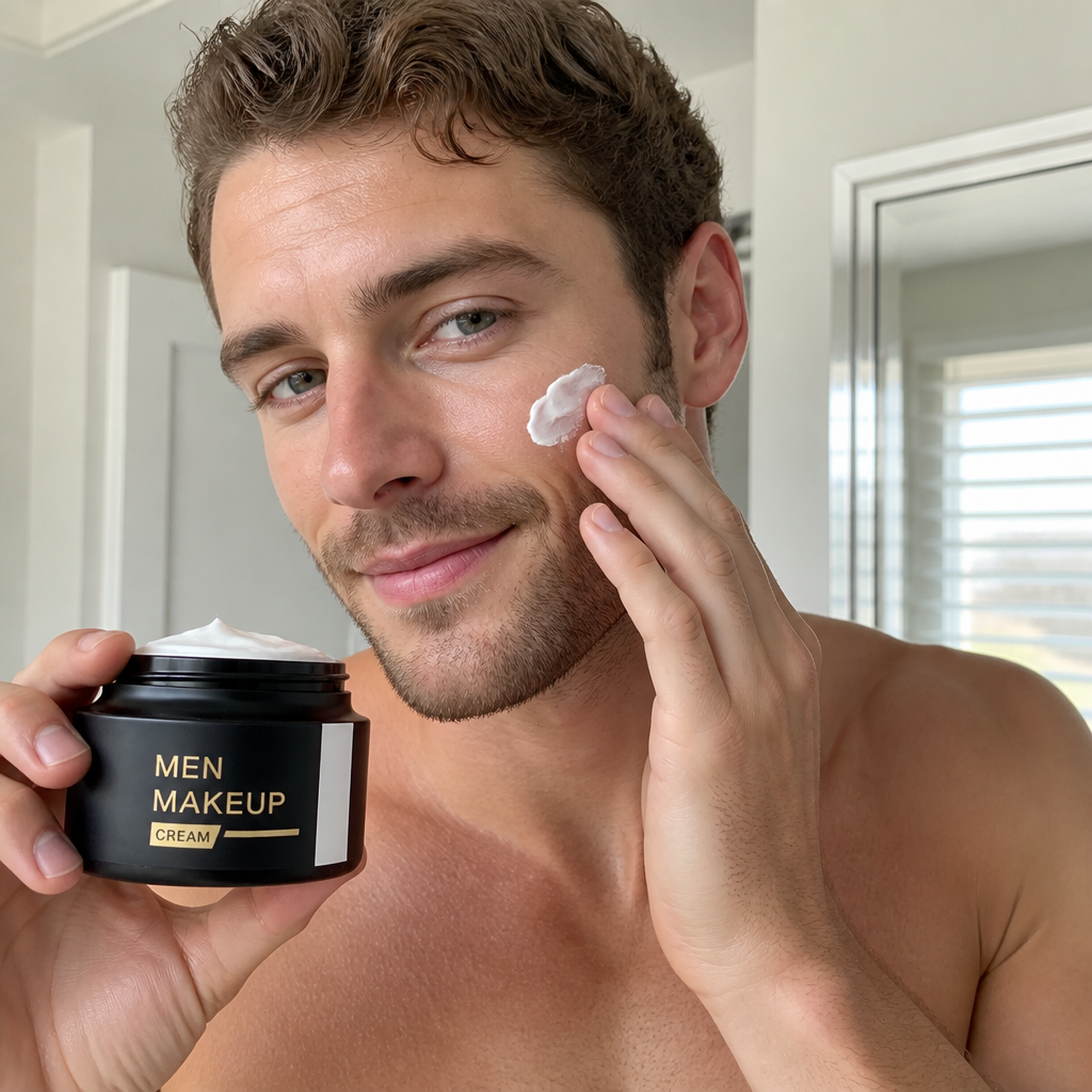 Men's Tinted Moisturizing Face Cream – Natural Looking Skin Finish