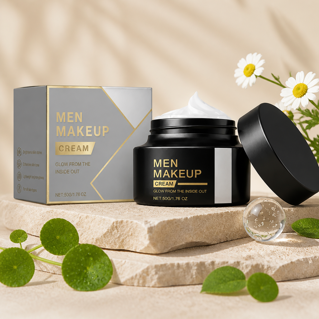 Men's Tinted Moisturizing Face Cream – Natural Looking Skin Finish