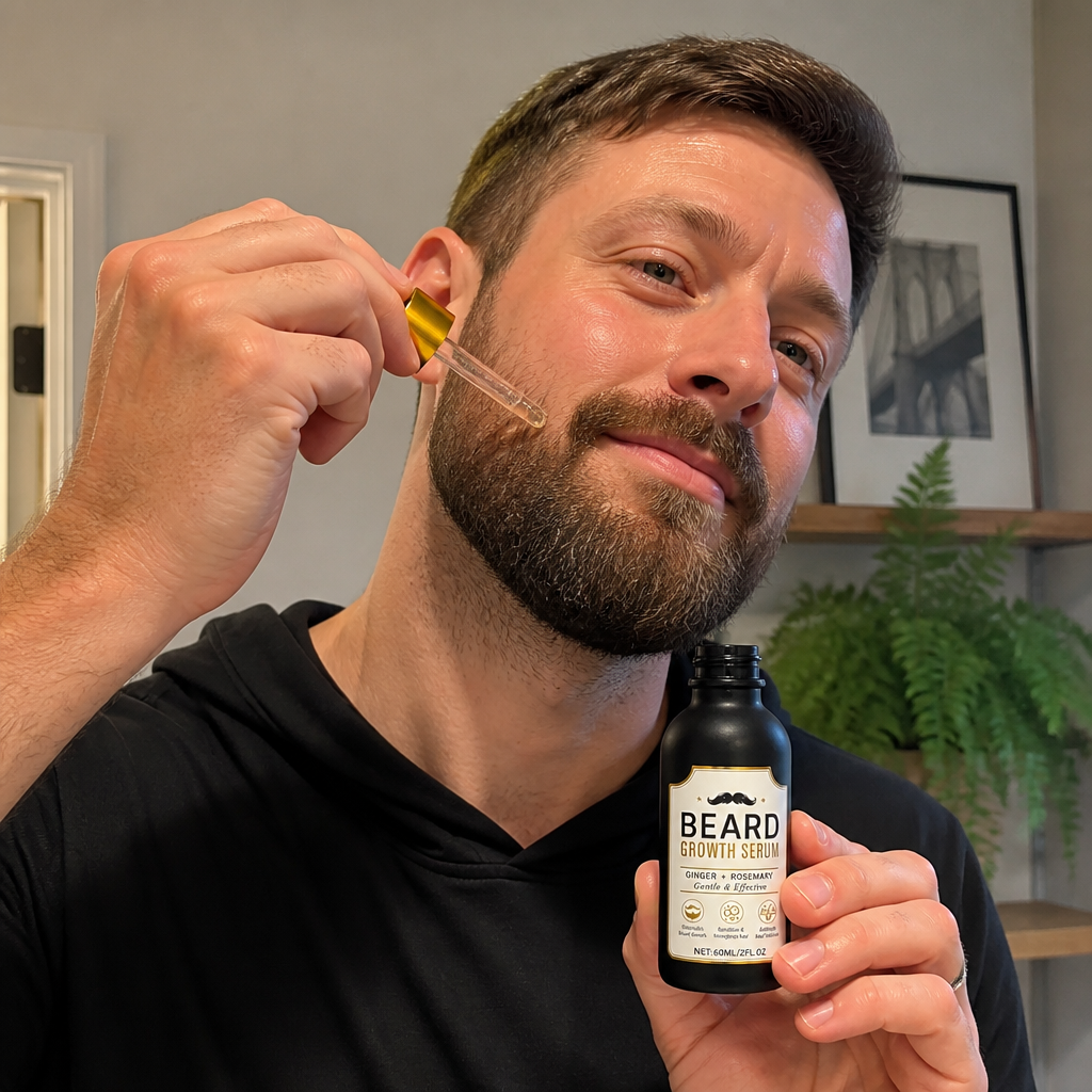 Beard Care Serum – Nourishing Formula For Fuller-Looking Facial Hair