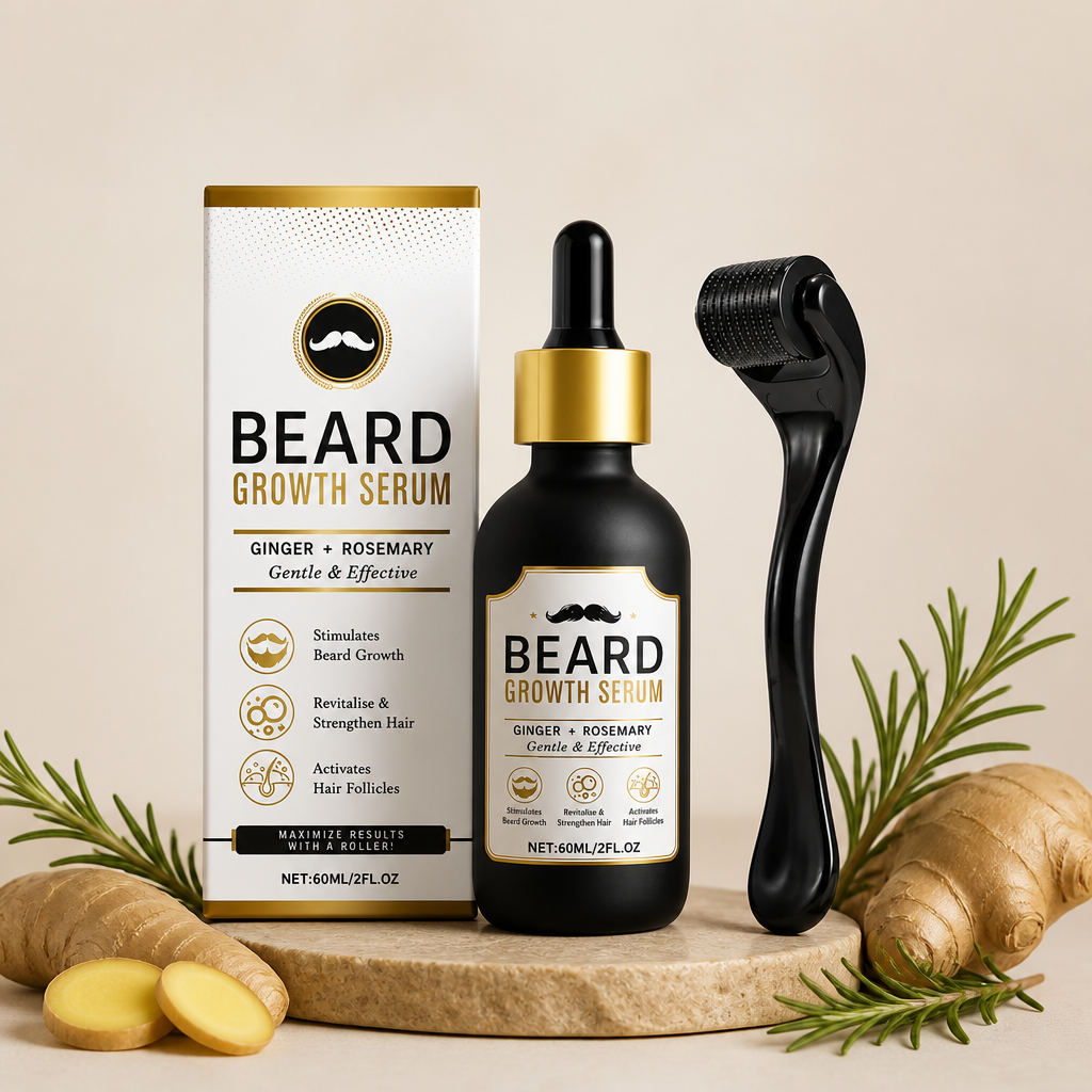 Beard Care Serum – Nourishing Formula For Fuller-Looking Facial Hair