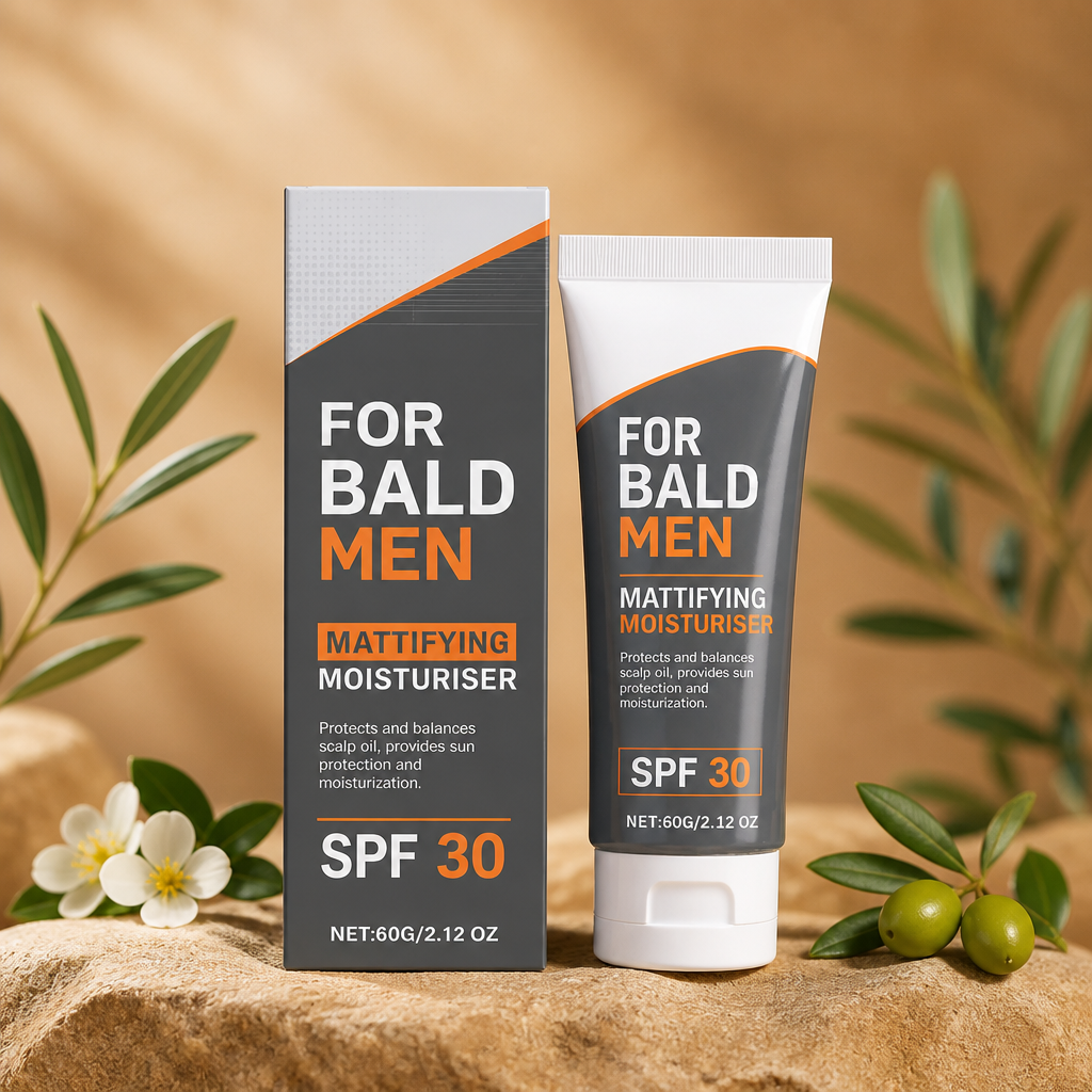 Men's Daily UV Protection Scalp Cream – Lightweight Moisturizing Formula