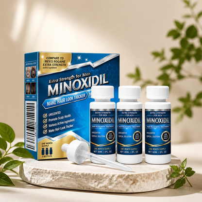 Minoxidil 5% Scalp Serum – Lightweight Formula For Fuller-Looking Hair & Care