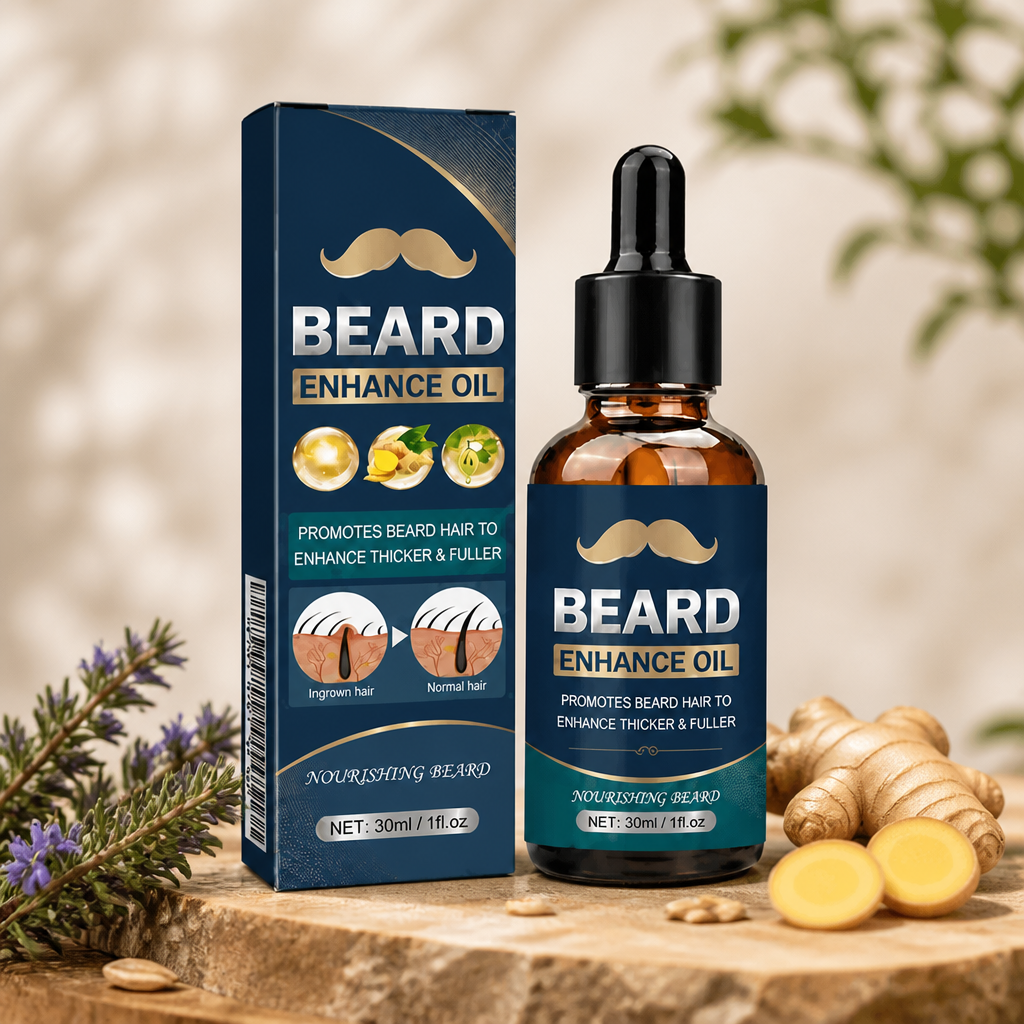 Beard Care Oil – Nourishing Formula For Softer, Fuller-Looking Beard