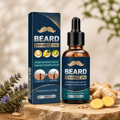 Beard Care Oil – Nourishing Formula For Softer, Fuller-Looking Beard