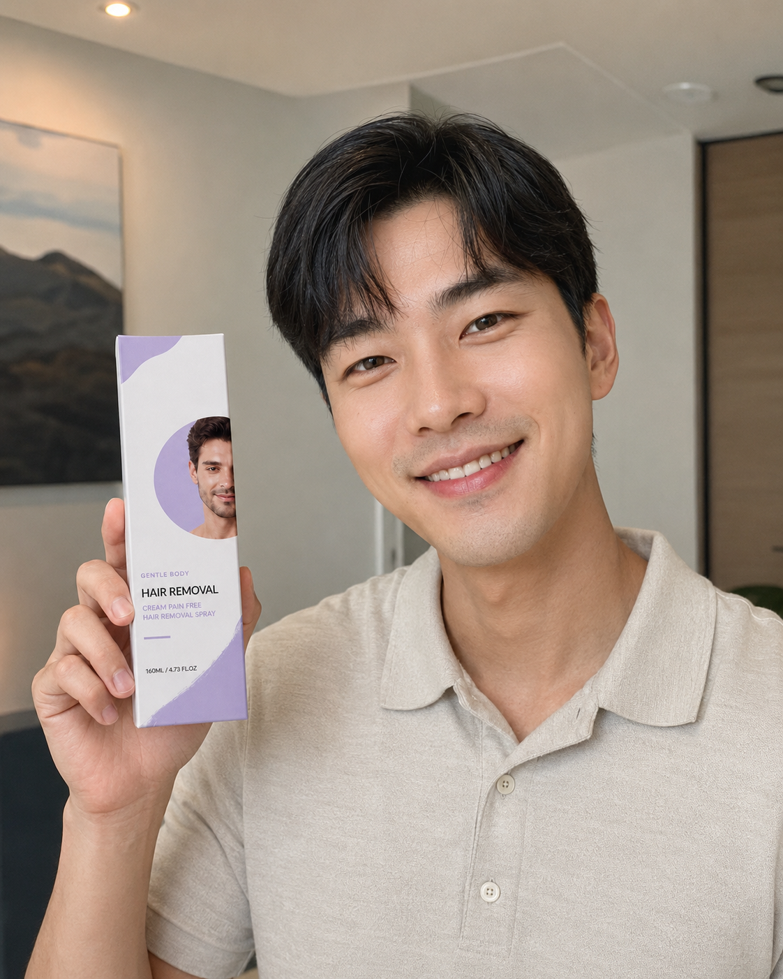 Australian Beauty customer using the featured product