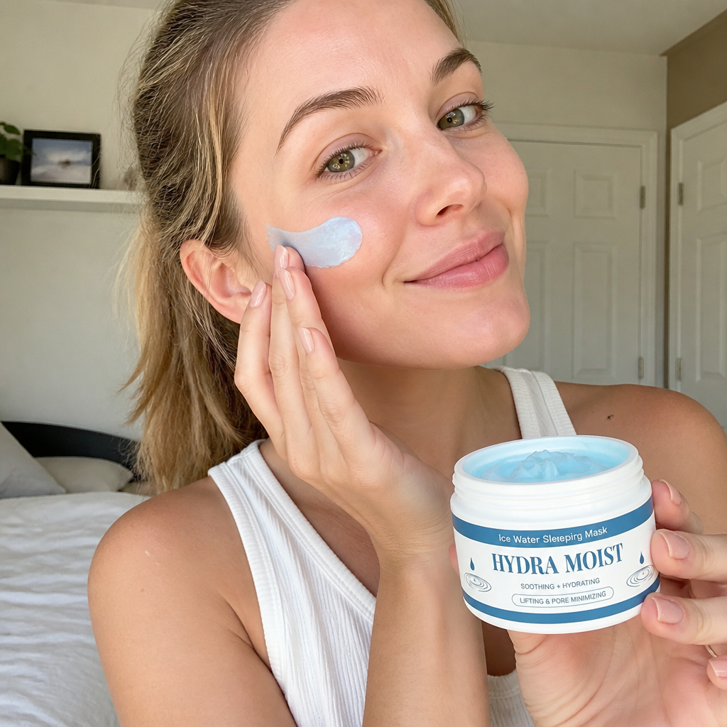 Cooling Overnight Sleeping Mask – Deep Hydration for Fresh, Radiant Skin