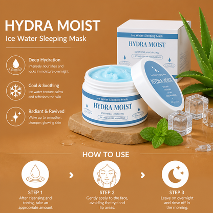 Cooling Overnight Sleeping Mask – Deep Hydration for Fresh, Radiant Skin