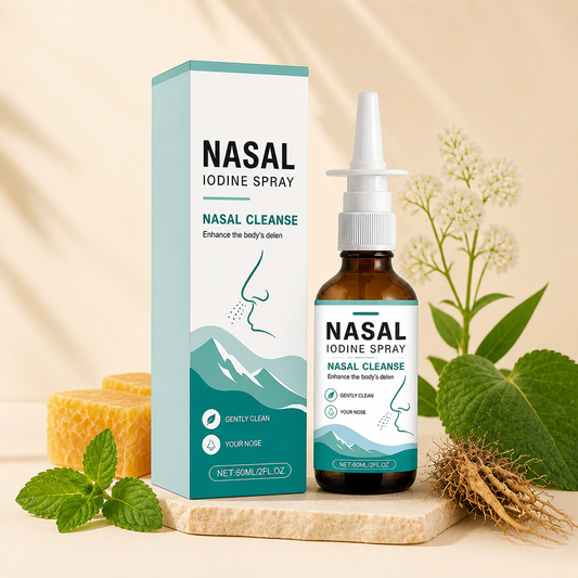 Iodine Nasal Spray – Gentle Daily Cleanse for a Refreshed Feeling