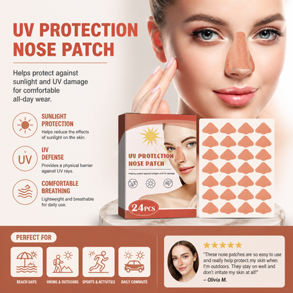 UV Protection Nose Patches – Comfortable Daily Sun Coverage