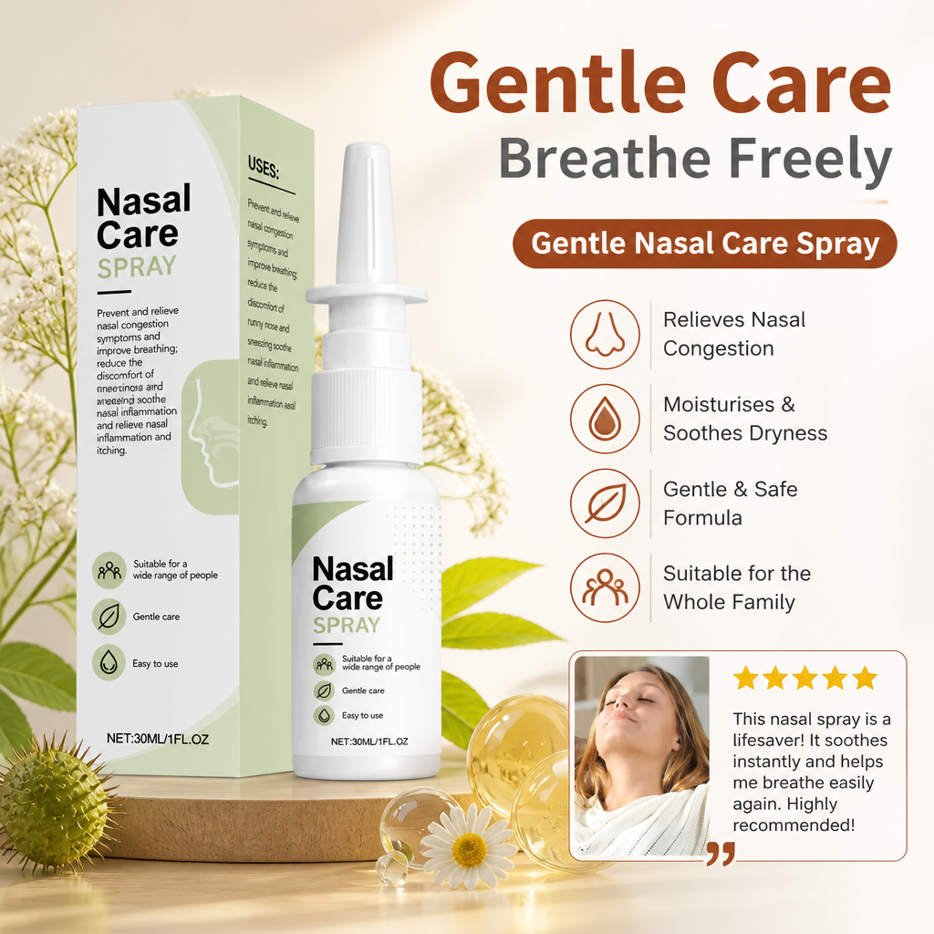 Gentle Nasal Care Spray – Refreshes and Moisturises Dry Nasal Passages