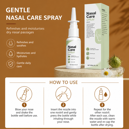 Gentle Nasal Care Spray – Refreshes and Moisturises Dry Nasal Passages
