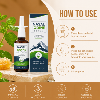 Mineral Nasal Cleansing Spray – Gentle Daily Care for Fresh Comfort