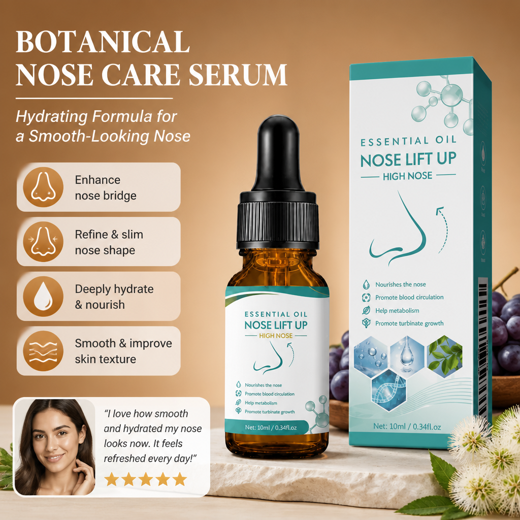Botanical Nose Care Serum – Hydrating Formula for a Smooth-Looking Nose