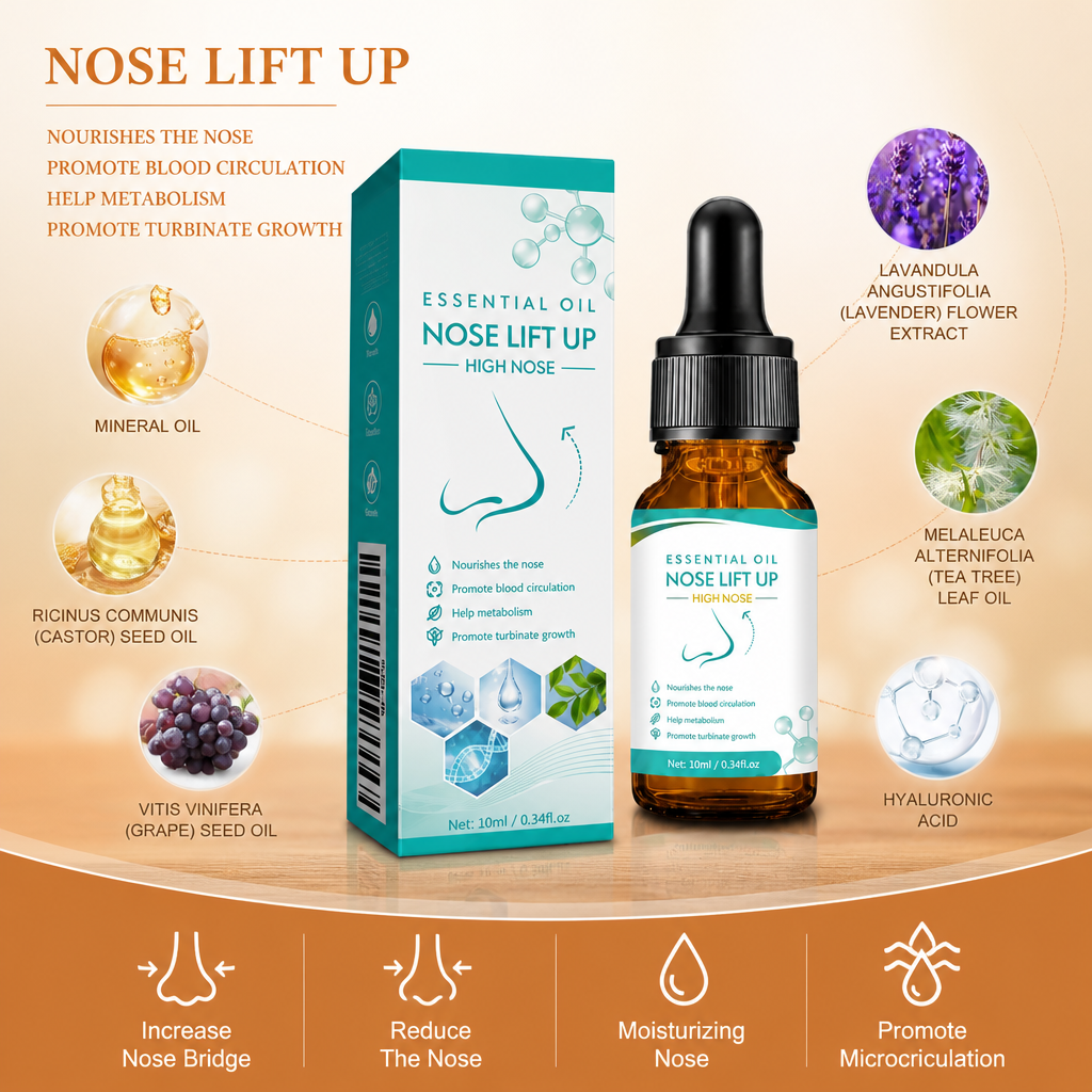 Botanical Nose Care Serum – Hydrating Formula for a Smooth-Looking Nose