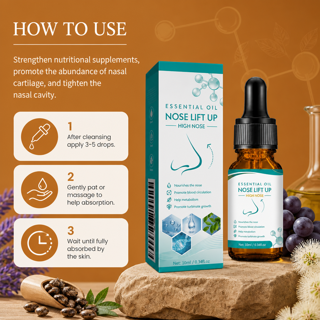 Botanical Nose Care Serum – Hydrating Formula for a Smooth-Looking Nose