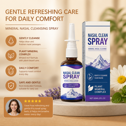 Mineral Nasal Cleansing Spray – Gentle Refreshing Care for Daily Comfort
