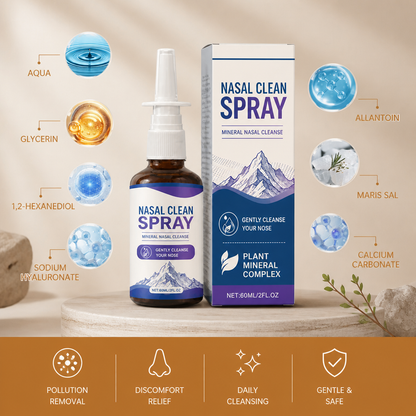 Mineral Nasal Cleansing Spray – Gentle Refreshing Care for Daily Comfort