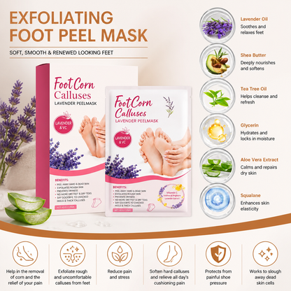 Exfoliating Foot Peel Mask – Soft, Smooth & Renewed Looking Feet