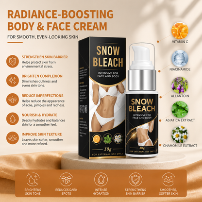 Radiance-Boosting Body & Face Cream for Smooth, Even-Looking Skin
