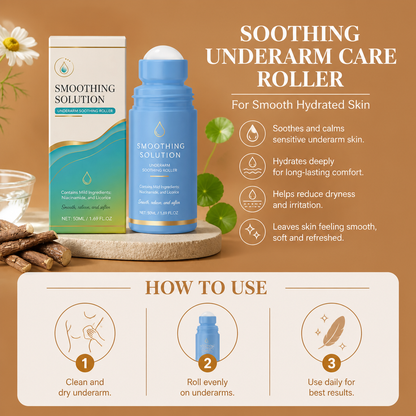 Soothing Underarm Care Roller for Smooth Hydrated Skin