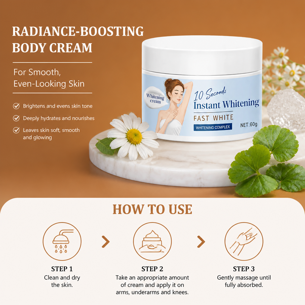 Radiance-Boosting Body Cream for Smooth, Even-Looking Skin