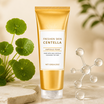Centella & Hyaluronic Facial Cleanser – Gentle Deep Cleansing Foam