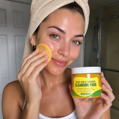 Turmeric & Kojic Brightening Facial Cleansing Bar for Radiant Skin