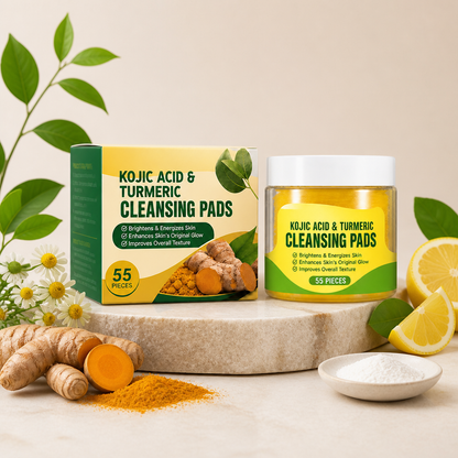 Turmeric & Kojic Brightening Facial Cleansing Bar for Radiant Skin