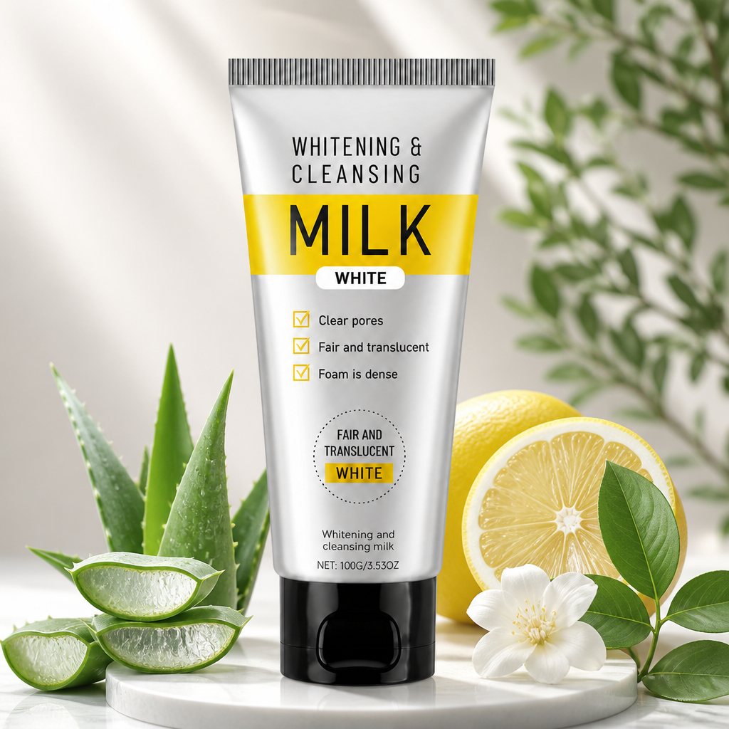 Hydrating Brightening Cleansing Milk with Niacinamide & Hyaluronic Acid