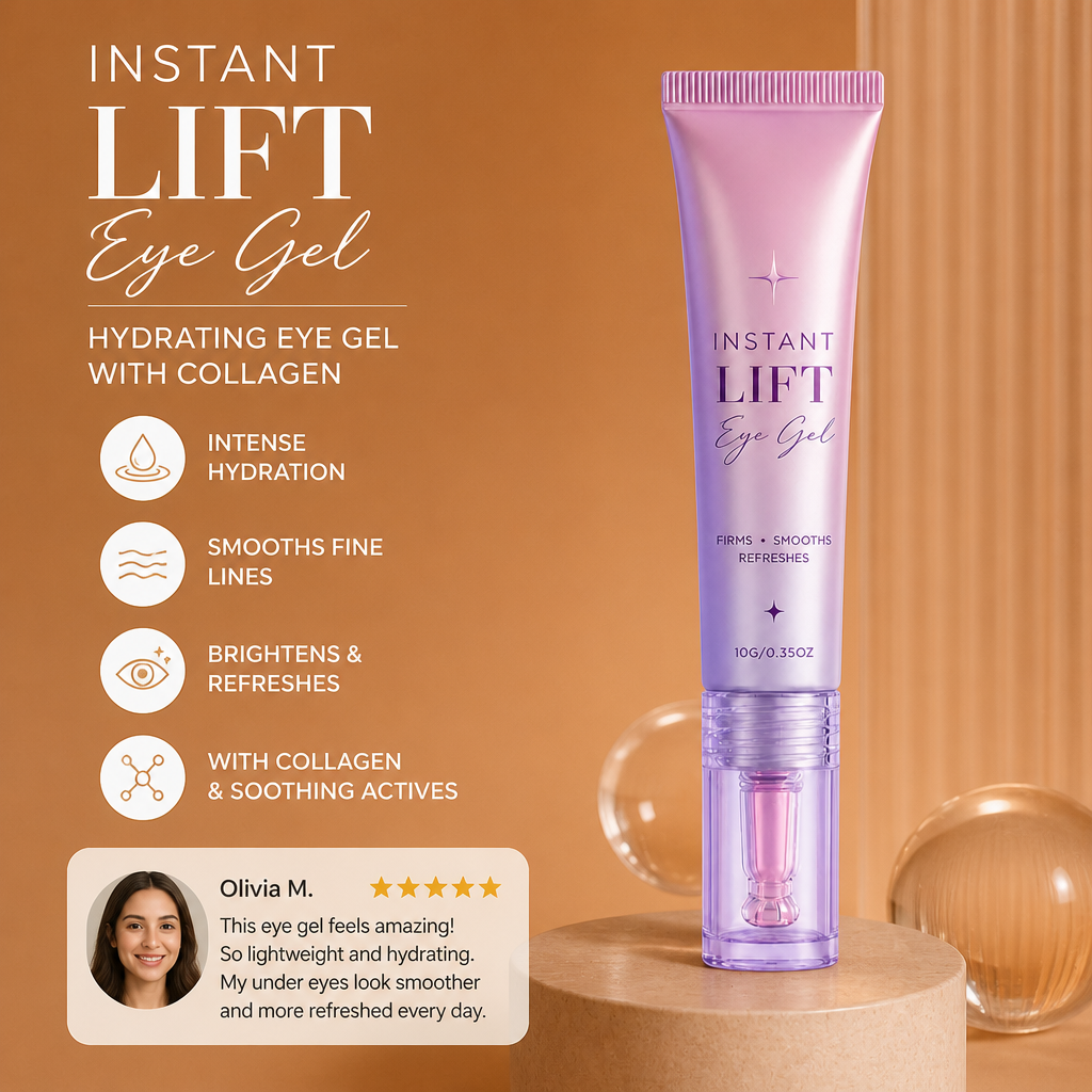 Hydrating Eye Gel with Collagen for Smooth, Refreshed-Looking Eyes
