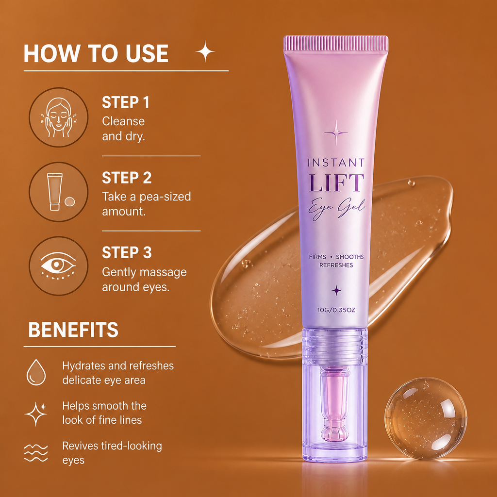 Hydrating Eye Gel with Collagen for Smooth, Refreshed-Looking Eyes